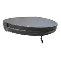 1.83 Metre (72'') Round Hot Tub Cover - Grey 8 1.83 Metre (72'') Round Hot Tub Cover - Grey -Bathtub Spa Store 12 grey hot tub cover