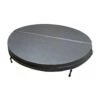 1.83 Metre (72'') Round Hot Tub Cover - Grey -Bathtub Spa Store 12 round hot tub cover grey
