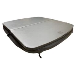 Grey Hot Tub Cover For Freeflow Monterey / Hot Tub Superstore Typhoon 14 Grey Hot Tub Cover For Freeflow Monterey / Hot Tub Superstore Typhoon -Bathtub Spa Store 15 cover grey 3
