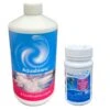 Aquablanc Liquid 1 Litre + 50 Test Strips 2 Aquablanc Liquid 1 Litre + 50 Test Strips -Bathtub Spa Store aquablanc combination liquid and test trips