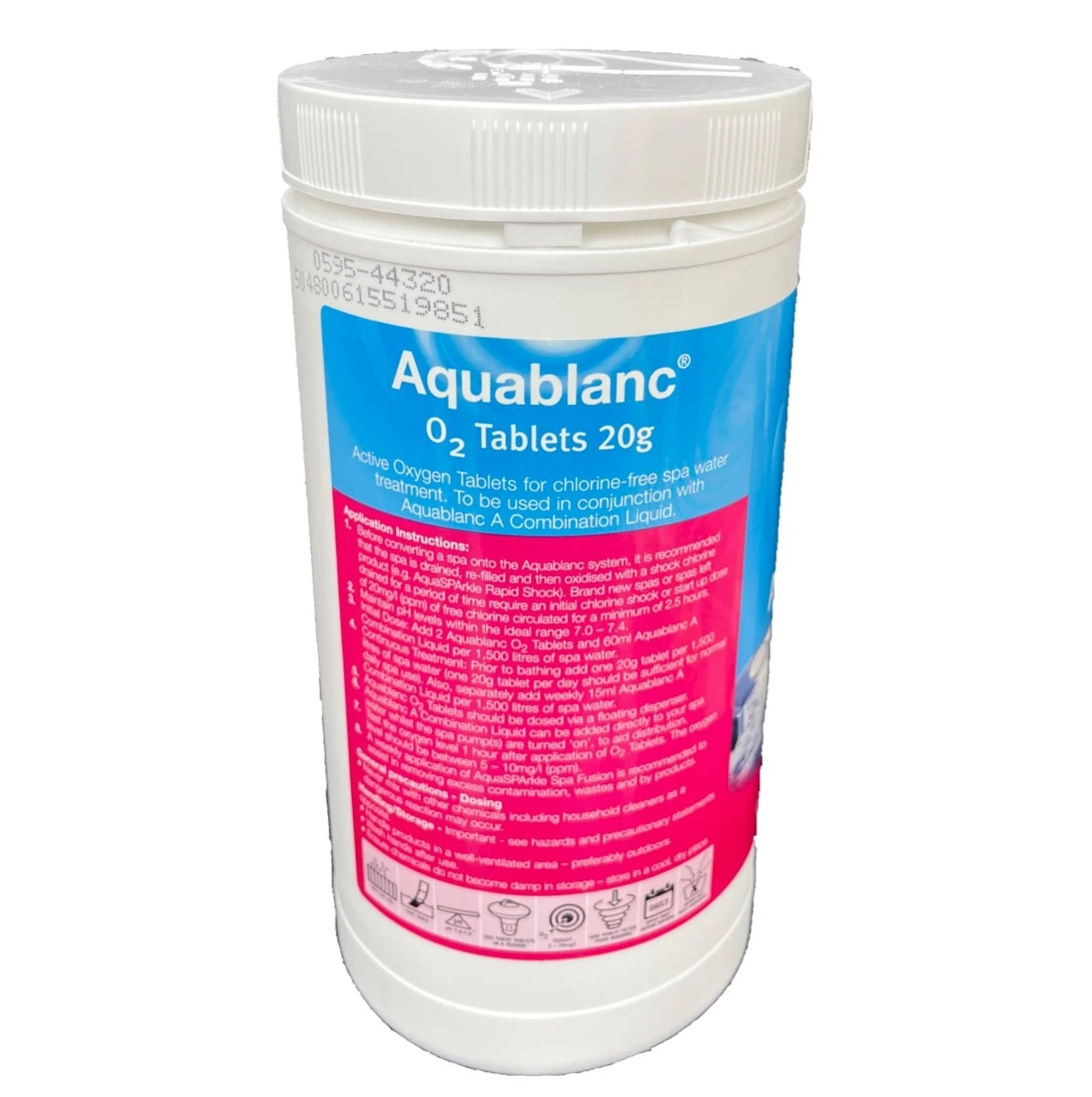 Aquablanc O2 Tablets 1kg 4 Aquablanc O2 Tablets 1kg - Image 2