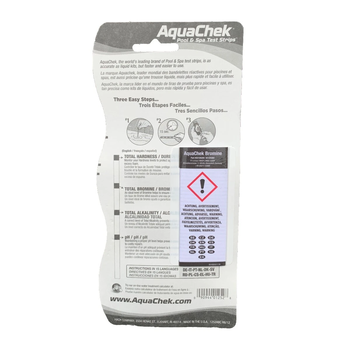 AquaChek Bromine 4 Way Test Strips 4 AquaChek Bromine 4 Way Test Strips - Image 2