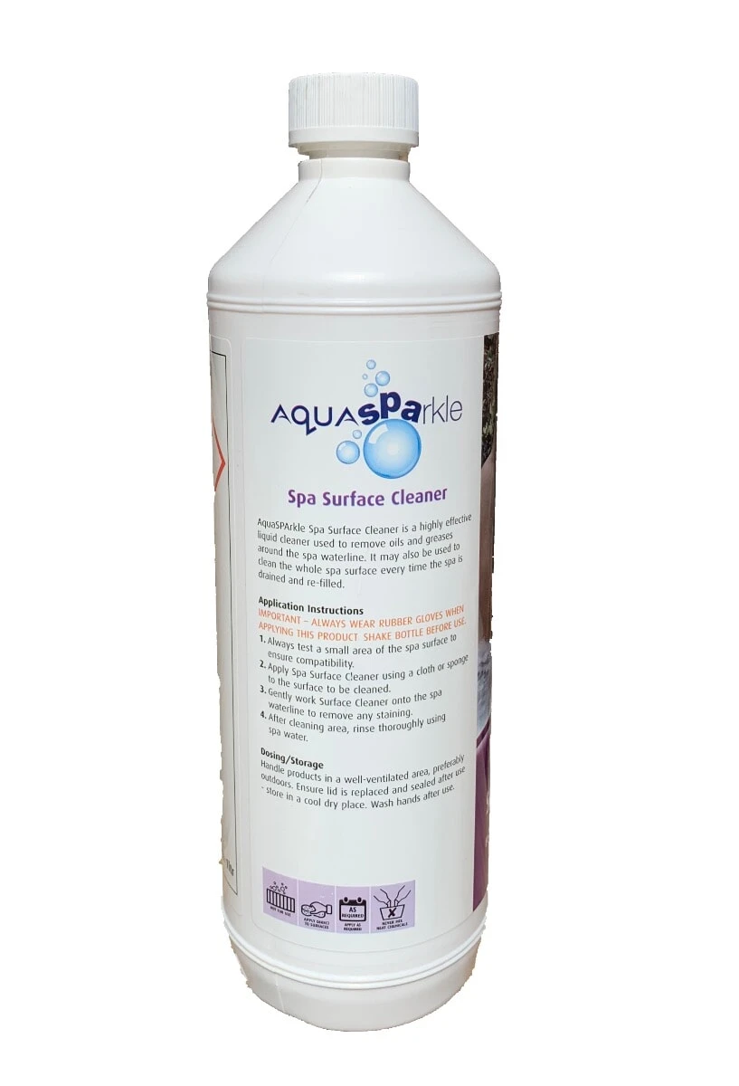 AquaSparkle Spa Surface Cleaner 1 Litre 4 AquaSparkle Spa Surface Cleaner 1 Litre - Image 2