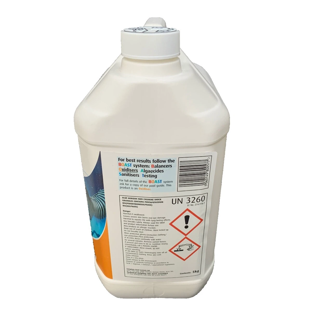 Blue Horizons Non Chlorine Shock 5kg 4 Blue Horizons Non Chlorine Shock 5kg - Image 2