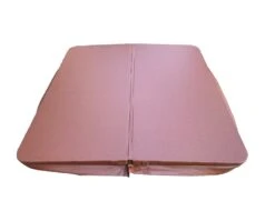 2.39 Metre (94'') Square Hot Tub Cover - Brown -Bathtub Spa Store brown cover 12 1
