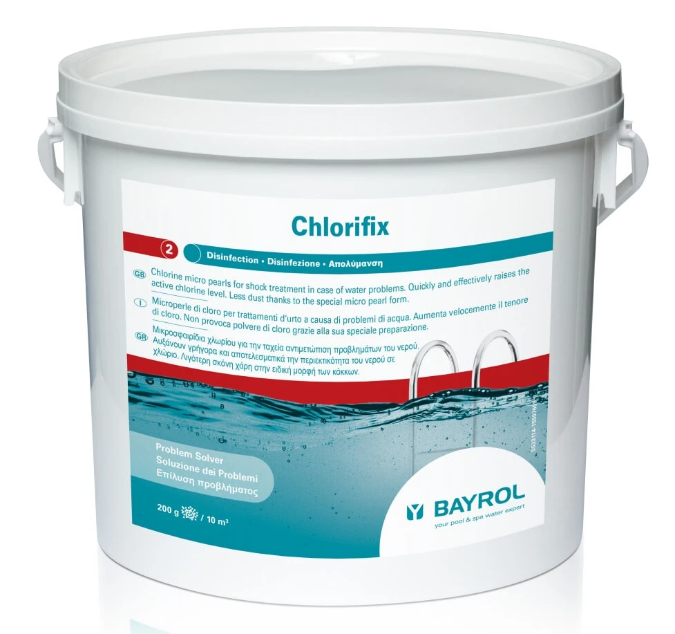 Bayrol Chlorifix Stabilised Chlorine Granules 5kg 3 Bayrol Chlorifix Stabilised Chlorine Granules 5kg