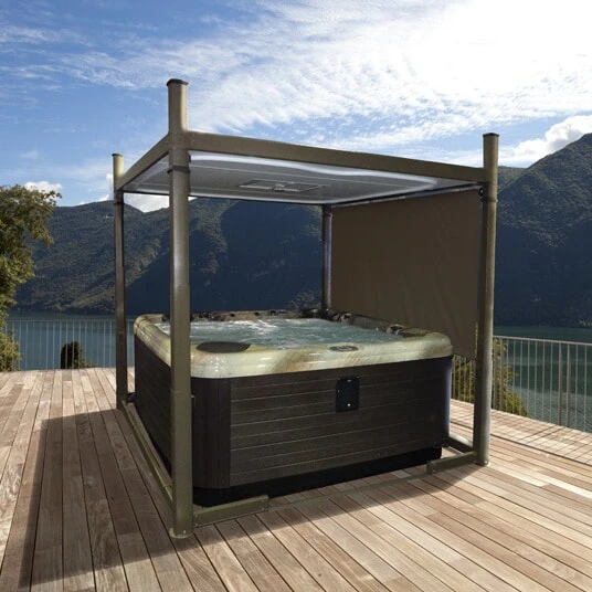Covana Evolution Automated Hot Tub Cover / Gazebo 3 Covana Evolution Automated Hot Tub Cover / Gazebo