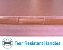 2.135 Metre (84'') Square Hot Tub Cover - Brown 15 2.135 Metre (84'') Square Hot Tub Cover - Brown -Bathtub Spa Store cover 1 1