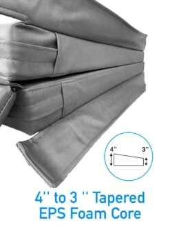 2 Metre (78.75'') Square Hot Tub Cover - Grey 13 2 Metre (78.75'') Square Hot Tub Cover - Grey -Bathtub Spa Store cover 4 grey 1