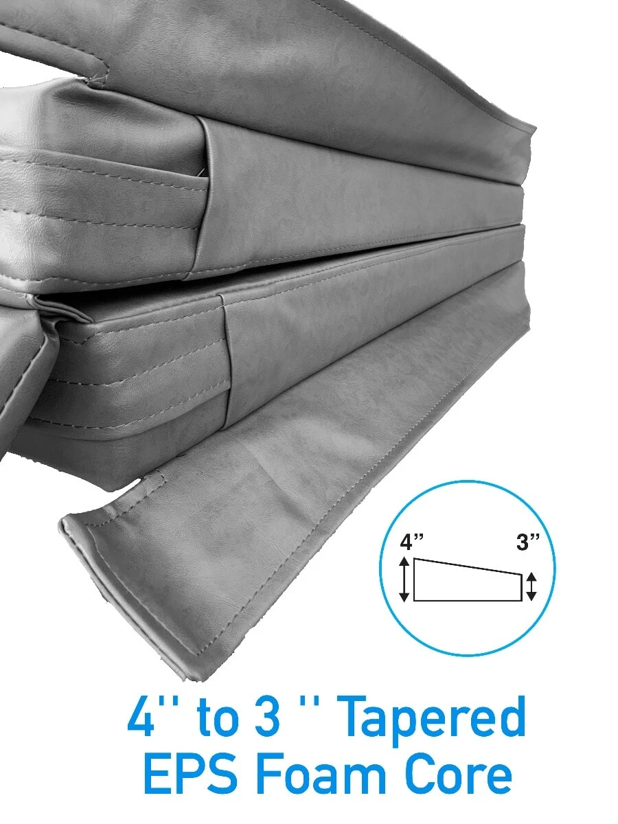 2.06 X 1.93 Metre (81'' X 76'') Rectangular Hot Tub Cover - Grey 7 2.06 X 1.93 Metre (81'' X 76'') Rectangular Hot Tub Cover - Grey - Image 5