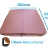 2 Metre (78.75'') Square Hot Tub Cover - Brown 1 2 Metre (78.75'') Square Hot Tub Cover - Brown -Bathtub Spa Store cover with measurements 2m brown