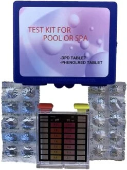 Happy Hot Tubs PH & Chlorine Test Kit 9 Happy Hot Tubs PH & Chlorine Test Kit -Bathtub Spa Store dpd test kit