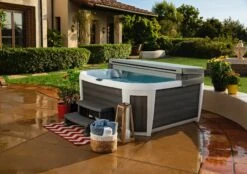 Happy 25 Lounge - 5 Person Hot Tub -Bathtub Spa Store happy 193 pop
