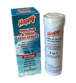 Happy Hot Tubs 5-Way Test Strips 11 Happy Hot Tubs 5-Way Test Strips -Bathtub Spa Store happy 5 way 2