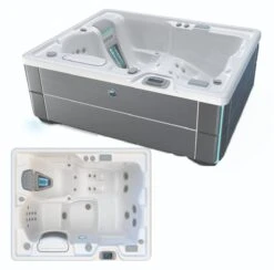 Hot Spring Jetsetter LX - 3 Person Hot Tub 7 Hot Spring Jetsetter LX - 3 Person Hot Tub -Bathtub Spa Store hot spring jetsetter lx 1