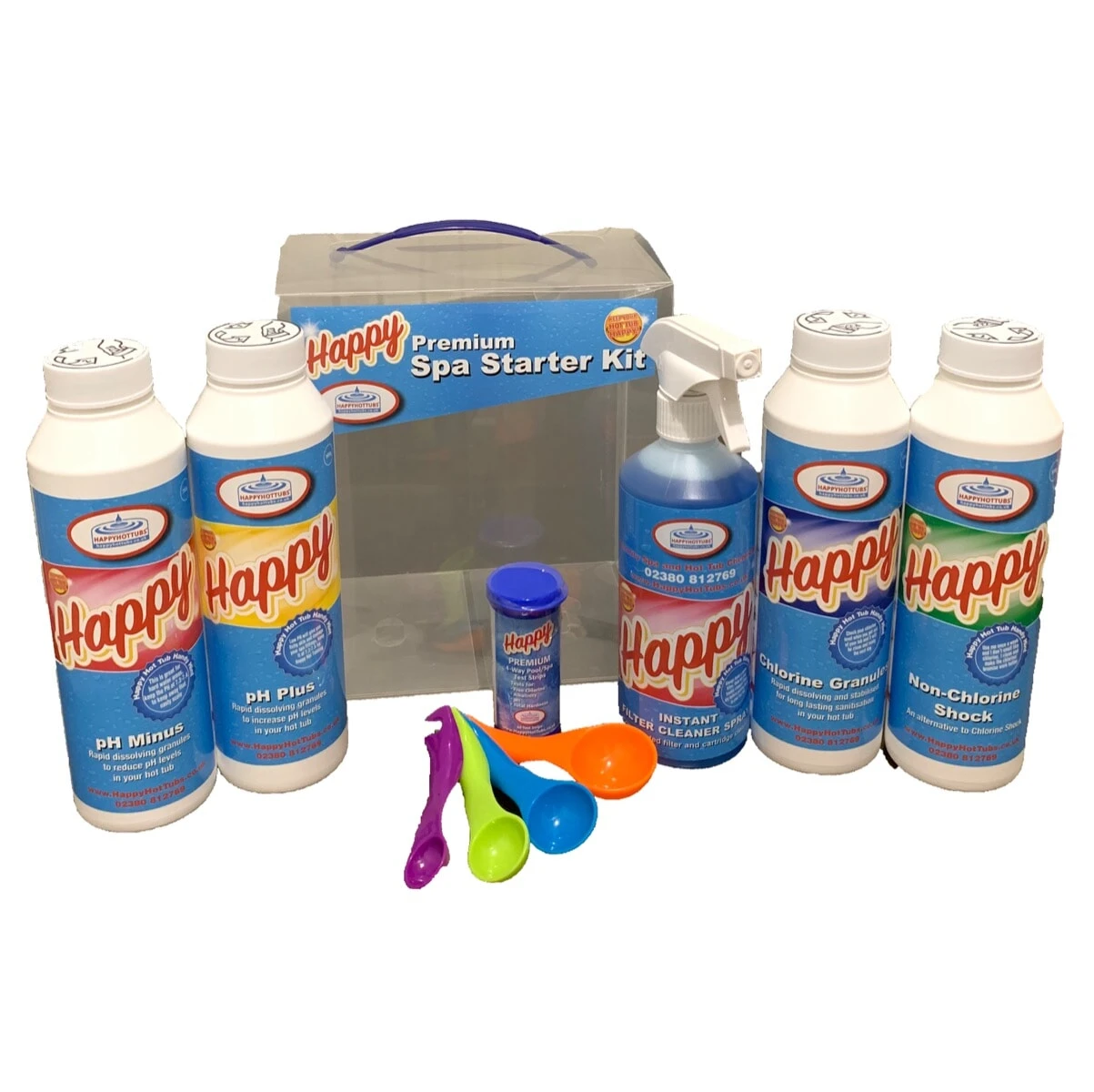 Happy Hot Tubs Chlorine Starter Kit 3 Happy Hot Tubs Chlorine Starter Kit