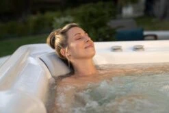 Hot Spring Vanguard - 6 Person Hot Tub 18 Hot Spring Vanguard - 6 Person Hot Tub -Bathtub Spa Store hss highlife vanguard alpinewhite lifestyle 3054