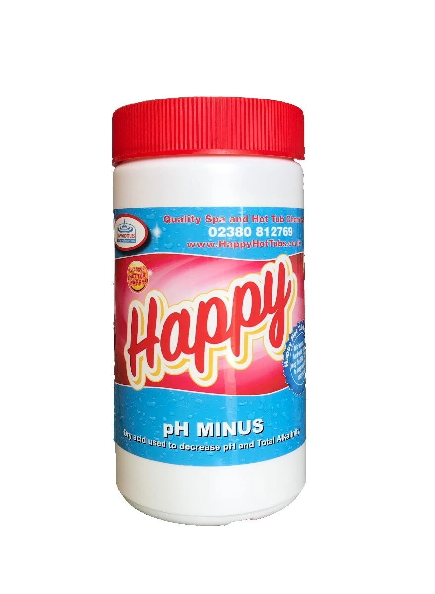 Happy Hot Tubs PH Minus - 3 Happy Hot Tubs PH Minus -