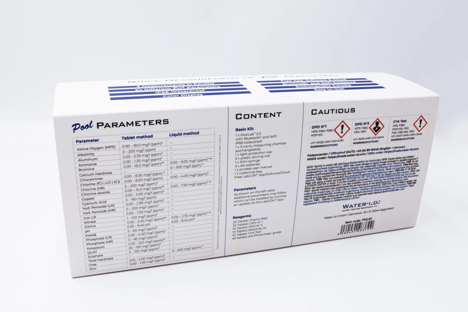 Pool Lab 2.0 Photometer Electronic Water Tester 12 Pool Lab 2.0 Photometer Electronic Water Tester - Image 10