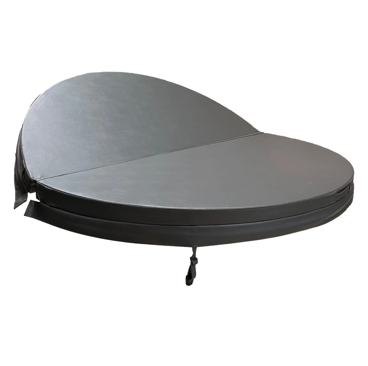 1.83 Metre (72'') Round Hot Tub Cover - Grey 6 1.83 Metre (72'') Round Hot Tub Cover - Grey - Image 4