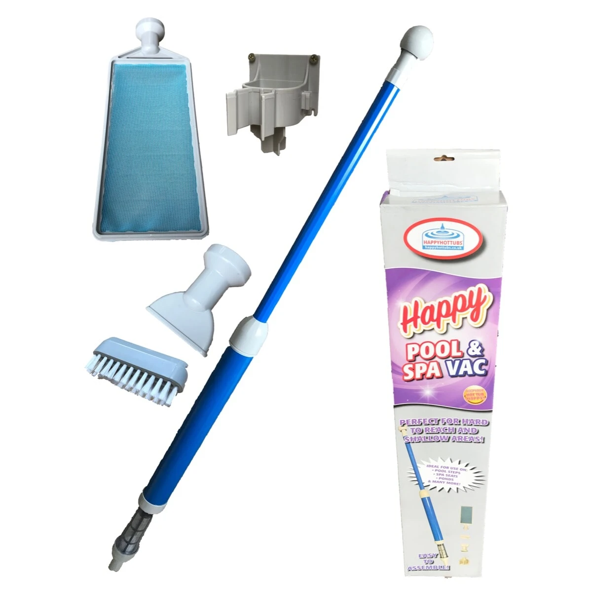 Happy Hot Tubs Pump-Action Spa Vacuum 3 Happy Hot Tubs Pump-Action Spa Vacuum