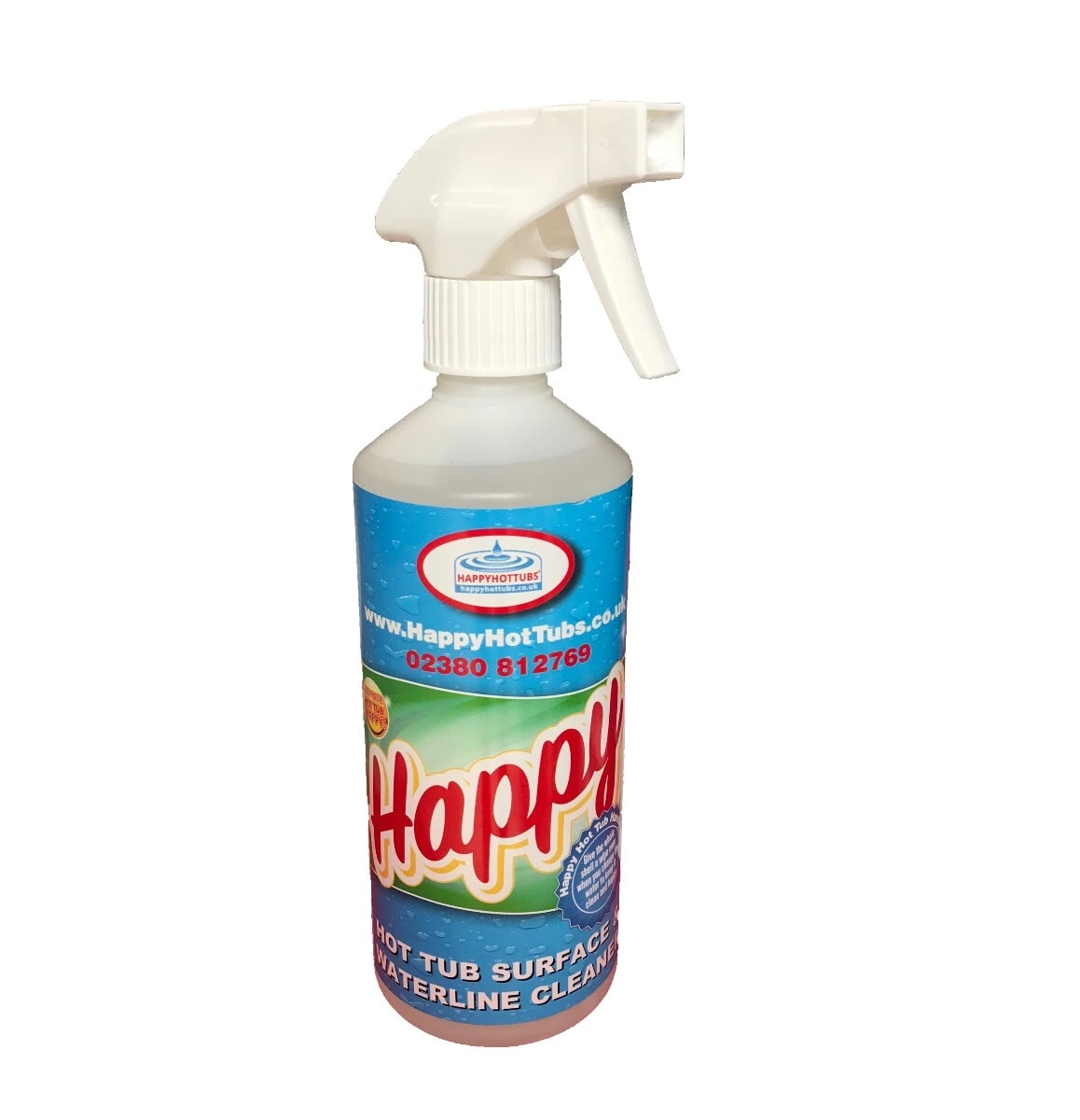 Happy Hot Tubs Waterline / Surface Spray 500ml 3 Happy Hot Tubs Waterline / Surface Spray 500ml